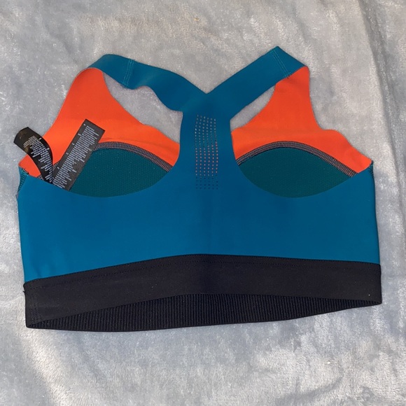 Reebok Teal & Coral Sports Bra - Picture 3 of 4